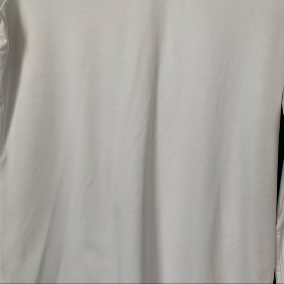 Jaclyn Smith White Basic Long Sleeve Top Base Layer size Medium - Picture 8 of 8